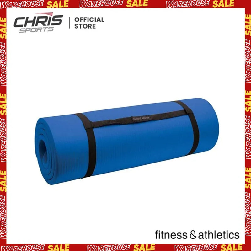 [WAREHOUSE SALE] - Fitness and Athletics Pilates Mat - [ISSUE: DAMAGED PACKAGING AND DIRTY] - NO RETURN POLICY