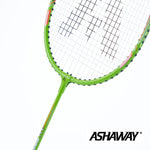 ASHAWAY AM 9850SQ Badminton Racket with COVER and Strung