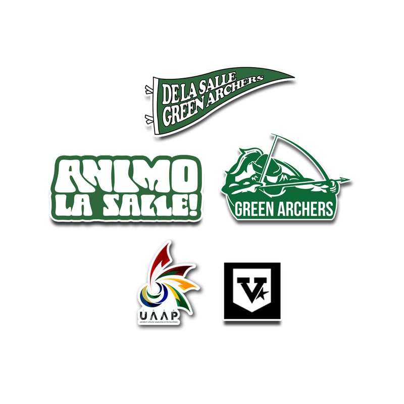 UAAP Merchandise Waterproof Vinyl DLSU Sticker Pack