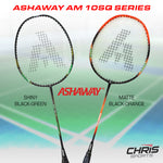 ASHAWAY AM 10SQ Badminton Racket with COVER and Strung