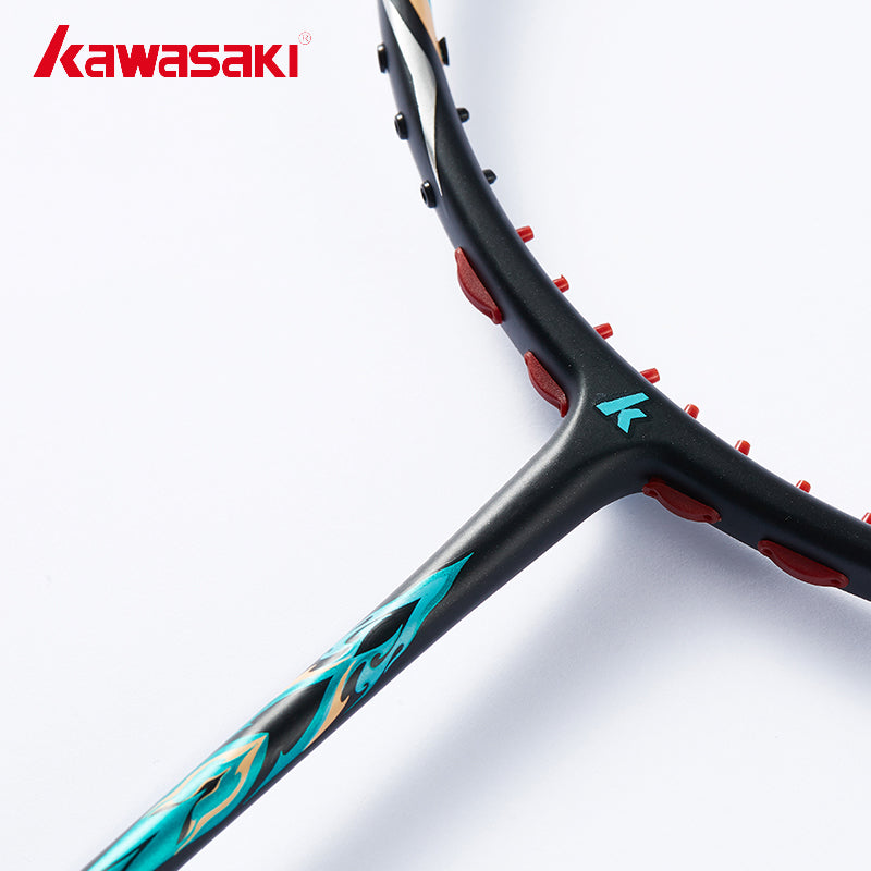 Kawasaki Passion P25 (Green) Badminton Racket - Unstrung