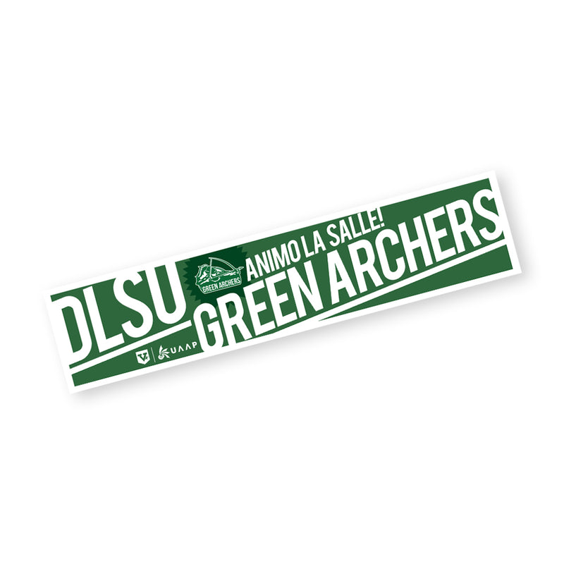 UAAP Merchandise Waterproof Vinyl DLSU Sticker Long