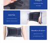 BM Compression Back Support - Dark & Light Gray