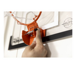 SKLZ Pro Mini Hoop Flip Over the Door Basketball Hoop with Flip-up Rim