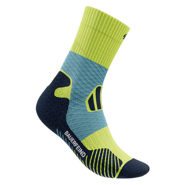 Bauerfeind Mid Cut Socks Trail Run Mens - Mid Cut