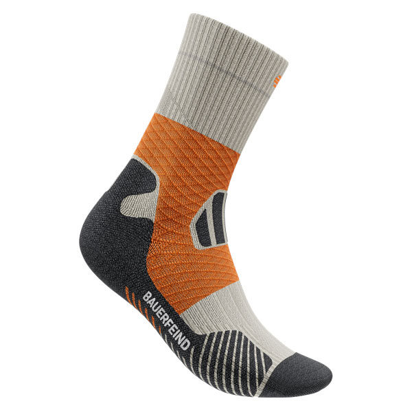 Bauerfeind Mid Cut Socks Trail Run Mens - Mid Cut