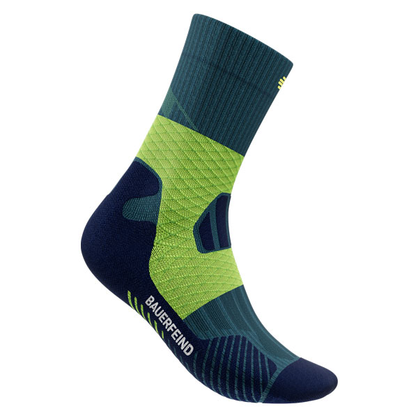 Bauerfeind Mid Cut Socks Trail Run Mens - Mid Cut