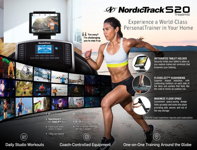 NordicTrack S20 Treadmill