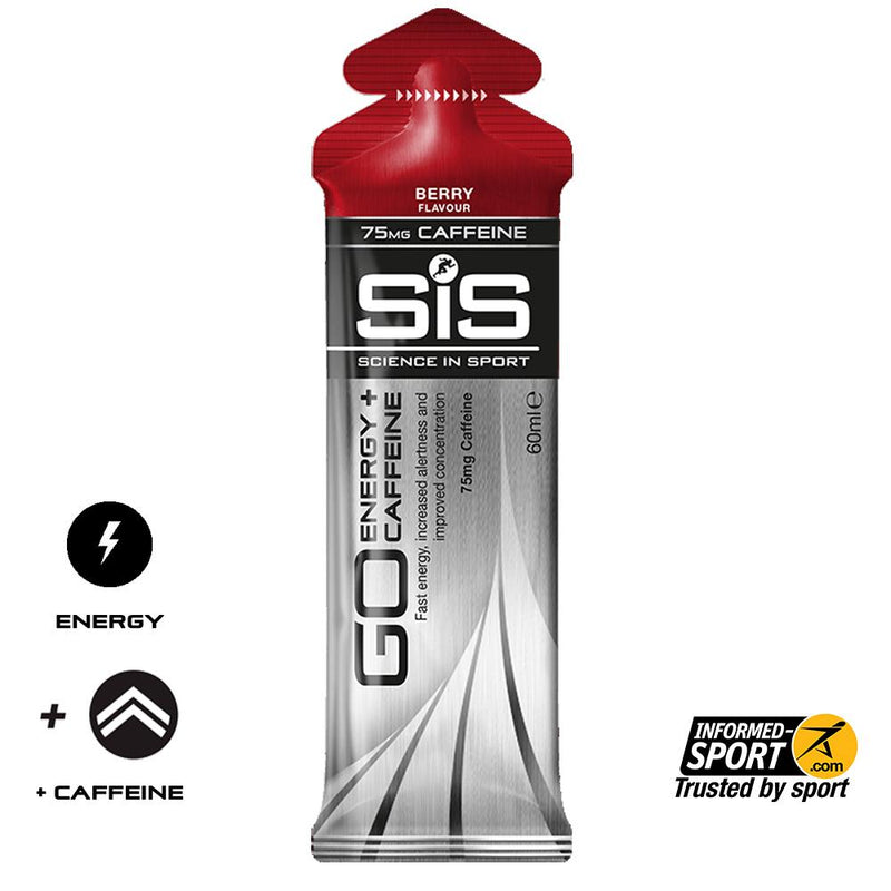 SiS GO Energy + Caffeine Gel 60ml - Berry
