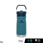 Stanley IceFlow Flip Straw Water Bottle Vacuum Insulated Tumbler 17 oz.-22 oz.