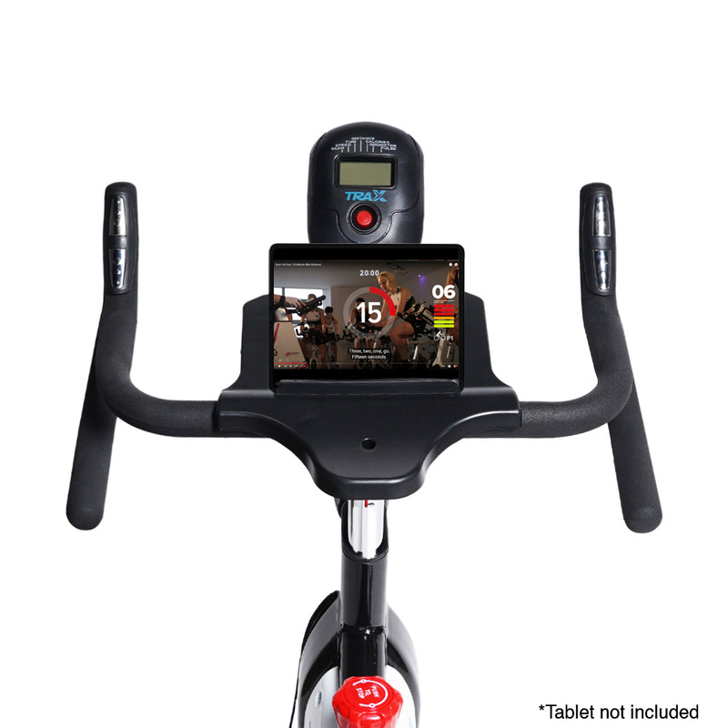 Trax Attack 1.2 Stationary Bike Smooth and Quiet Belt Drive Electromagnetic Resistance